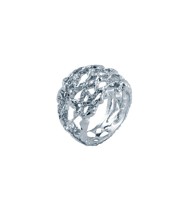 Anillo Raíces Plata